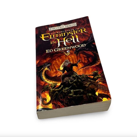 [2] Forgotten Realms ELMINSTER ~ MYTH DRANNOR + IN HELL by Ed Greenwood 1st Ed. - Picture 4 of 8